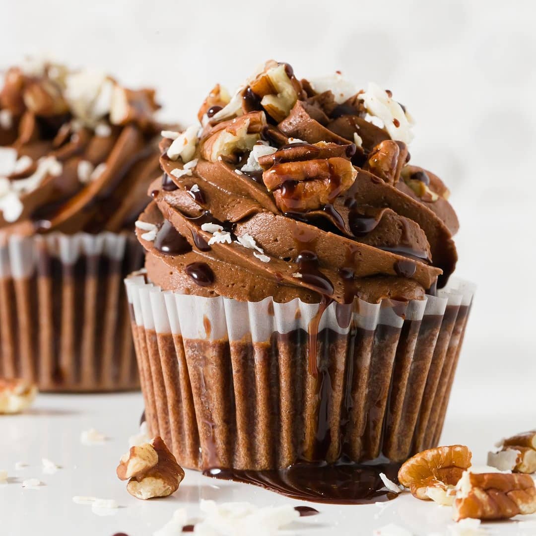 Gallery image for https://www.cupcakeproject.com/german-chocolate-cupcakes/