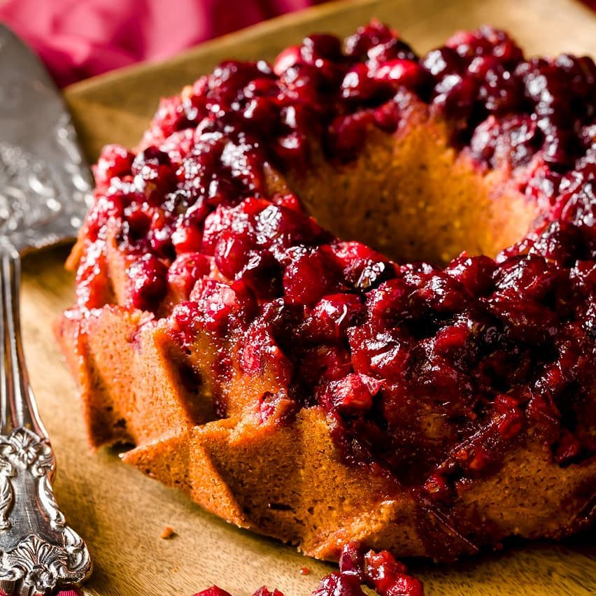 Gallery image for https://www.cupcakeproject.com/cranberry-almond-cornmeal-bundt-cake/