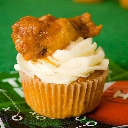 Gallery image for https://www.cupcakeproject.com/buffalo-chicken-super-bowl-cupcakes/